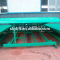 loading hydraulic steel loading dock truck ramp